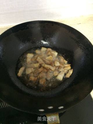 肉炒圆白菜丝的做法步骤：3