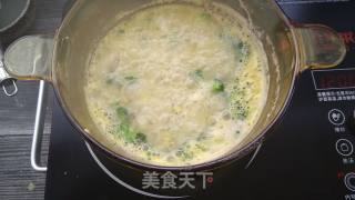 宝宝果蔬磷虾粥的做法步骤：9