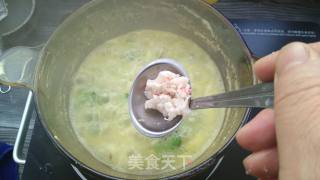 宝宝果蔬磷虾粥的做法步骤：10