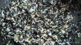 春季野生荠菜盒子的做法步骤：9