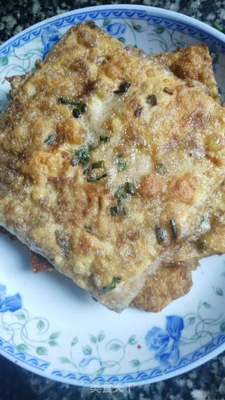 馄饨皮葱花饼的做法步骤：5