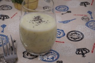 奇亚籽牛油果香蕉奶昔的做法步骤：6