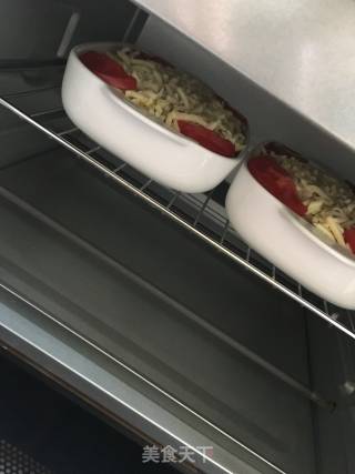 什锦红肠焗饭的做法步骤：12