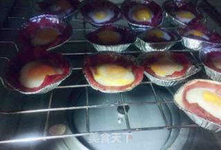 #春日美味#原味培根鹌鹑太阳蛋的做法步骤：9