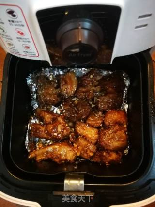 “不用炒糖色、无需厨艺，比吊炉烤出的还香”～孜然蒜香排骨的做法步骤：7