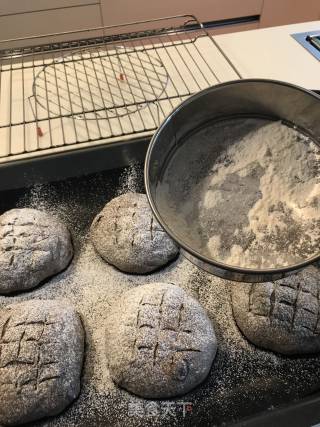 咖啡肉桂巧克力面包的做法步骤：10