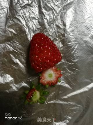 草莓花的做法步骤：3