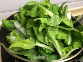 清炒小白菜的做法步骤：3