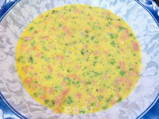 “春季野菜”蕨菜火腿鸡蛋饼的做法步骤：5