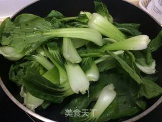 腊肠青菜的做法步骤：3