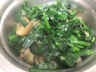 韭菜猪头肉的做法步骤：4