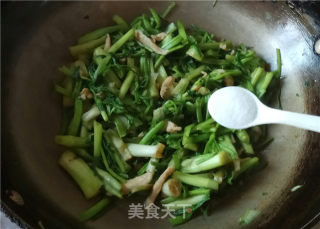 “春食野菜”水芹菜炒鸡丝的做法步骤：6