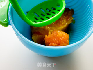 卡通南瓜米糕 海绵宝宝的做法步骤：4