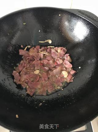 青椒土豆火腿片的做法步骤：3
