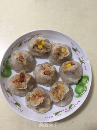 腊肠烧卖的做法步骤：9