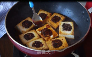 鳗鱼酿豆腐的做法步骤：14
