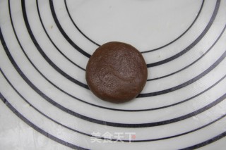 拉丝的巧克力麻薯饼干的做法步骤：13