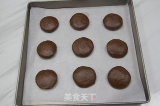 拉丝的巧克力麻薯饼干的做法步骤：14