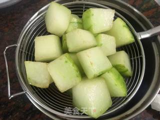 干贝焖冬瓜的做法步骤：3