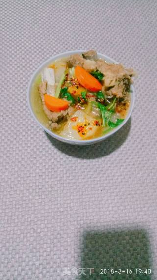 排骨山药胡萝卜汤的做法步骤：11