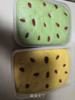 南瓜发糕的做法步骤：3