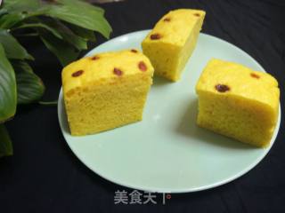 南瓜发糕的做法步骤：4