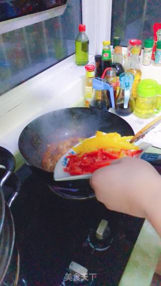 爆炒章鱼足的做法步骤：4