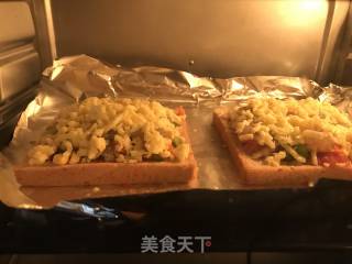 切片面包版披萨的做法步骤：6