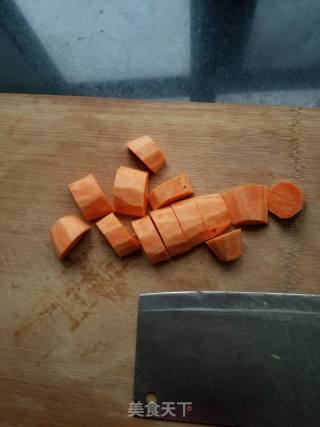 红薯花生小米粥的做法步骤：2