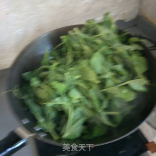 清炒豌豆苗的做法步骤：2