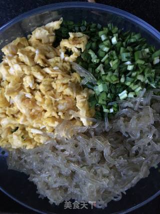 韭菜鸡蛋馅饼的做法步骤：8