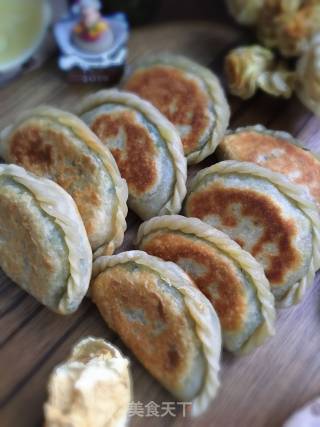 韭菜鸡蛋馅饼的做法步骤：15