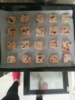 蔓越莓饼干????的做法步骤：8