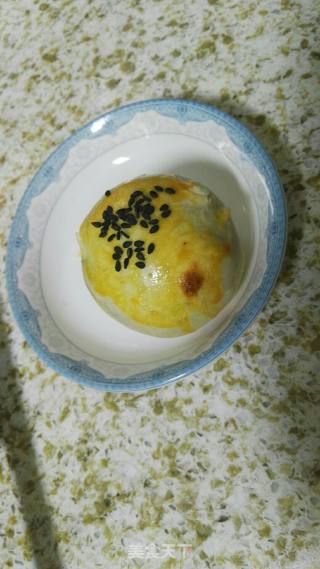 红豆沙蛋黄酥的做法步骤：9