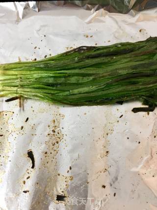 烤韭菜的做法步骤：8