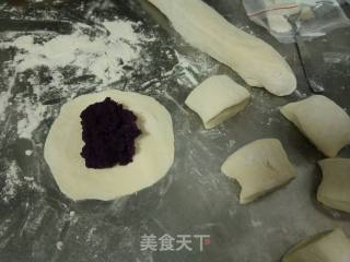 紫薯馅小猪包????的做法步骤：4
