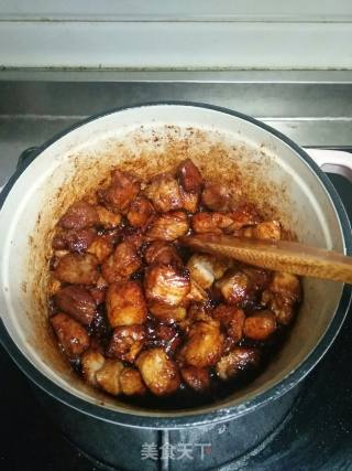 干豆角红烧肉的做法步骤：7