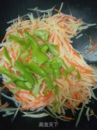 香辣土豆丝的做法步骤：9