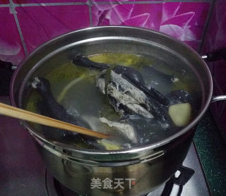 乌骨鸡枸杞汤的做法步骤：7