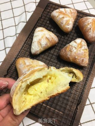 全麦蔓越莓奶酥包的做法步骤：4