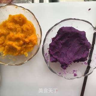 紫薯南瓜早餐的做法步骤：4