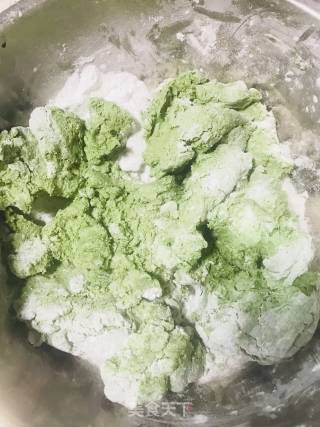 鼠曲草青团的做法步骤：3