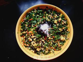 韭菜鸡蛋木耳素饺的做法步骤：10