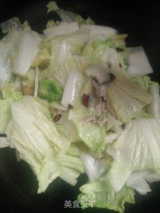 白菜肉丝的做法步骤：5