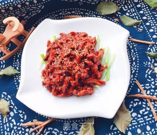 京酱鸡肉丝的做法步骤：6