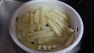 薯条的做法步骤：2