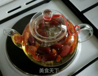 红枣枸杞茶的做法步骤：4