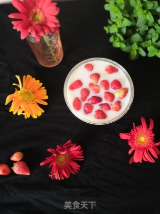 芒果草莓西米露的做法步骤：6
