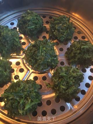 春食野菜：苜蓿团子的做法步骤：8