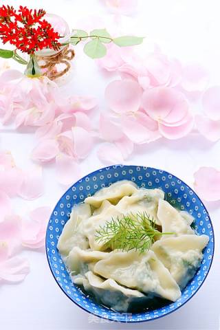 猪肉荠菜饺子的做法步骤：5